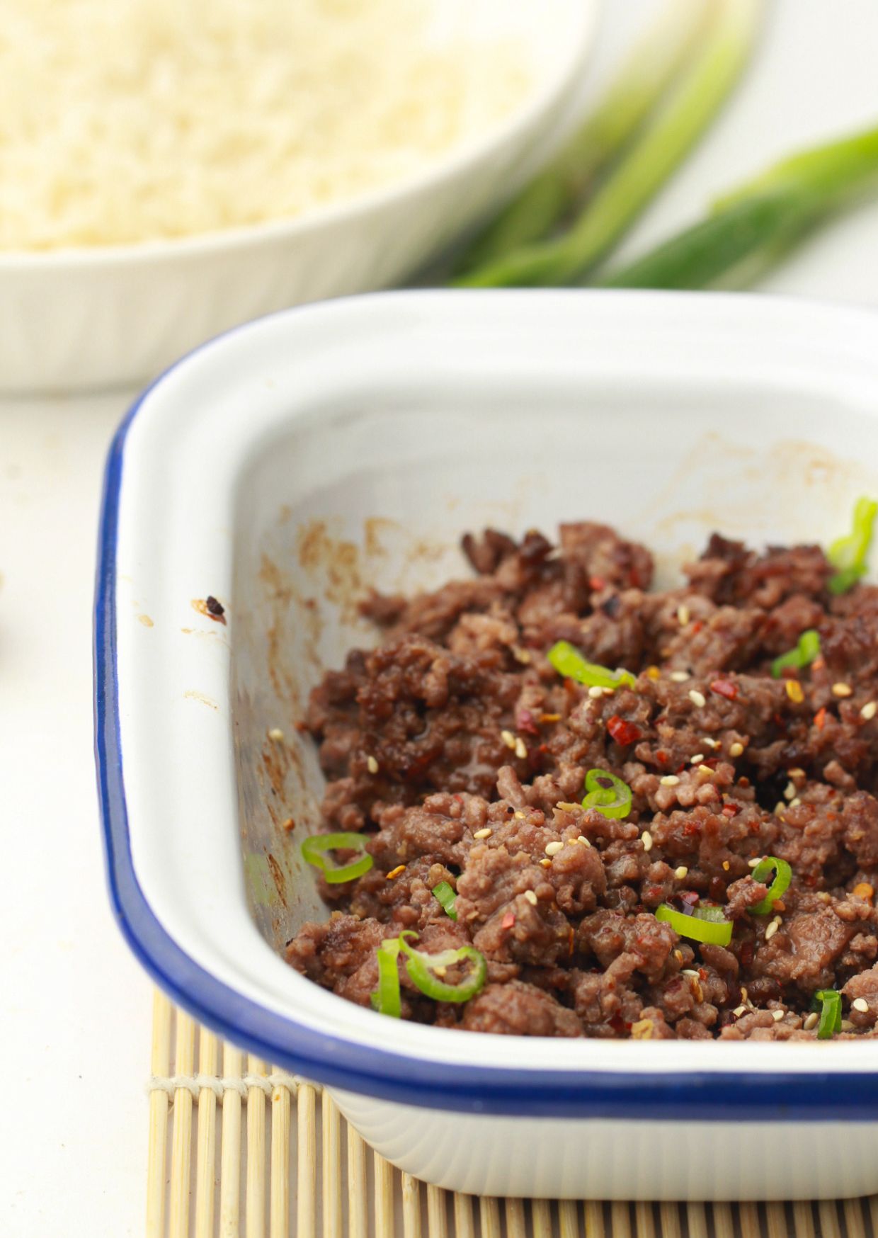 Korean Beef Bulgogi Over Rice