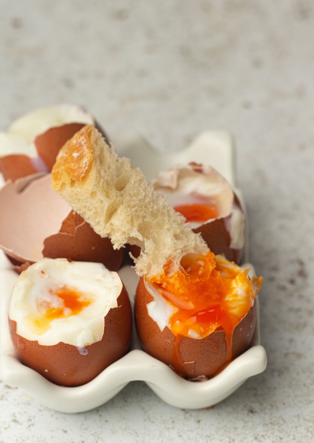 Perfect Air Fryer Soft-Boiled Eggs (in 6 Minutes!)