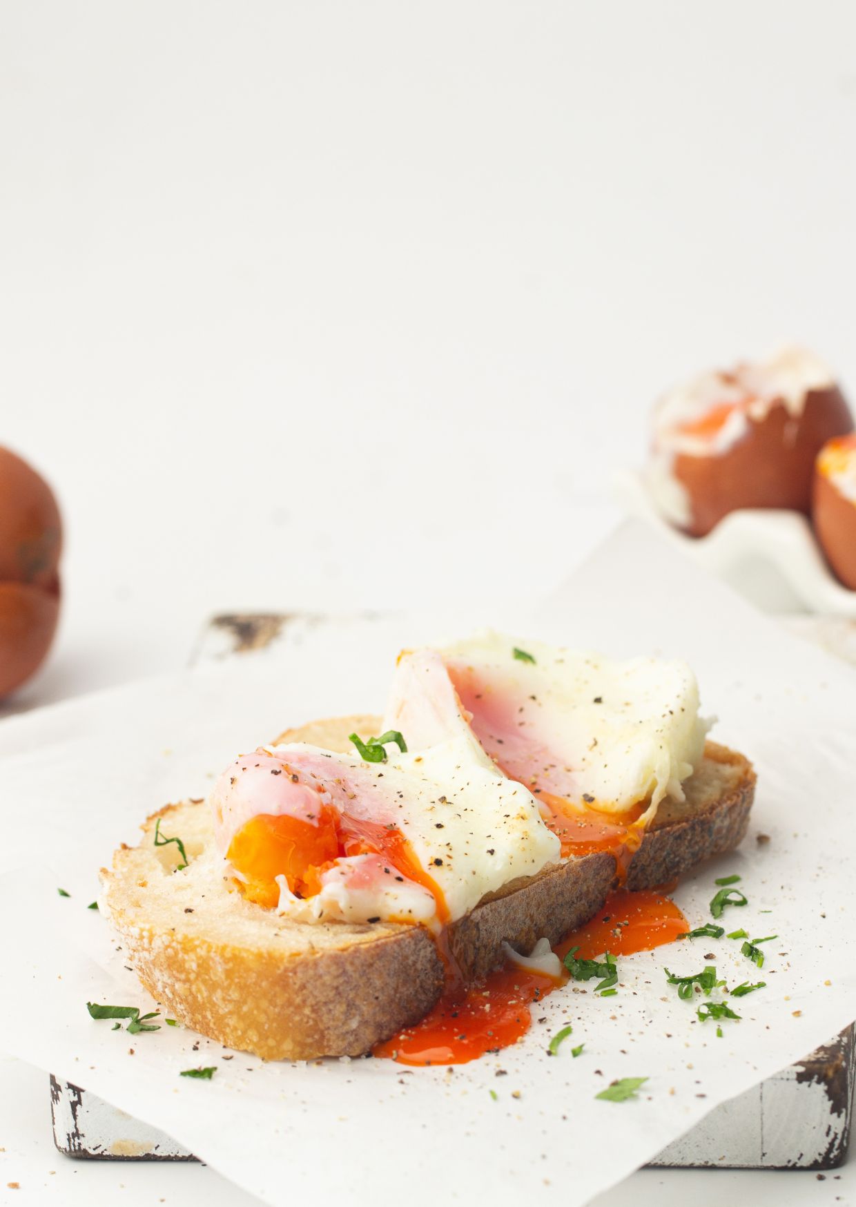 Air Fryer Poached Eggs
